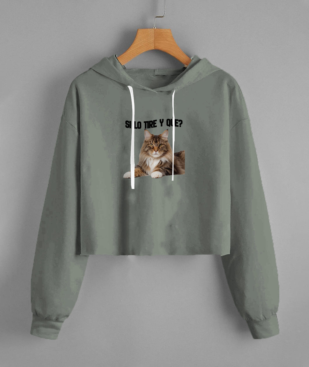 Lady'S Cropped Hoodie | Independent Trading Co. AFX64CRP