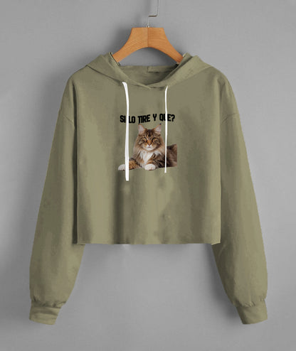 Lady'S Cropped Hoodie | Independent Trading Co. AFX64CRP